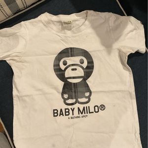 Baby Milo Bape shirt